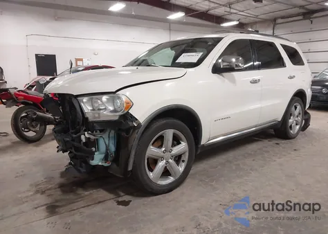 2012 Dodge Durango Citadel z USA, uszkodzony, nr VIN 1C4SDJET3CC130654